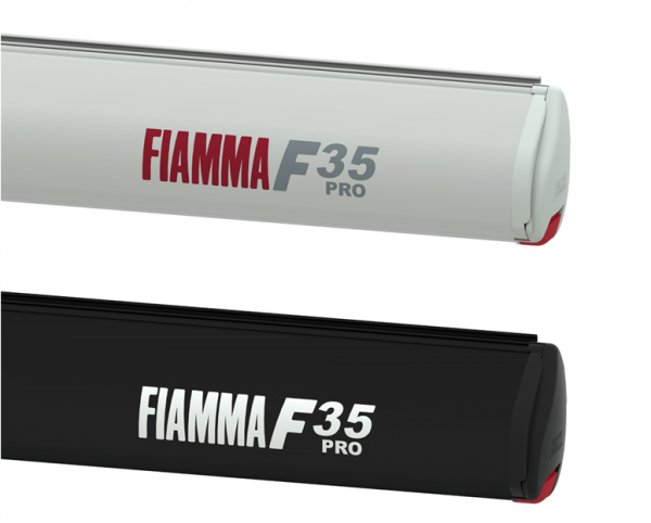 Komplettset Markise Fiamma F35pro, Montage am Gepäckträger ohne Überstand mit Adapter #98655-142